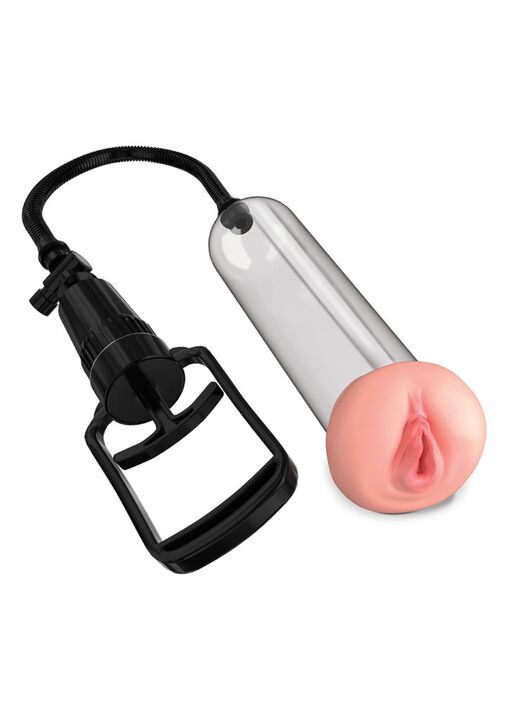 Pompe -Up avec un porte-parole du vagin féminin